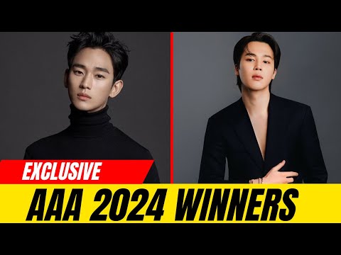 2024 AAA Winners: Kim Soo Hyun, Byeon Woo Seok, Jimin Take Top Honors