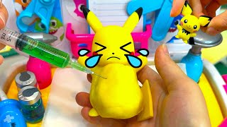 [🌟Toy ASMR🌟] 💛8 Minutes Satisfying with Unboxing Pikachu Doctor toys & Pokémon ASMR | Review Toys