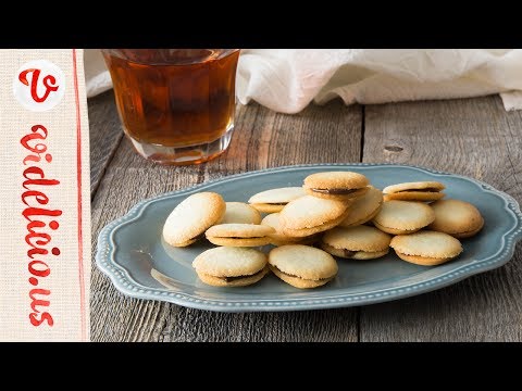 アーモンド香る♪ラングドシャのプラリネチョコクリームサンド｜How to make Langues de chat