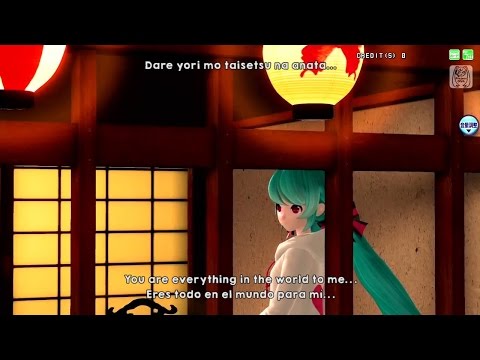 [PDA Full] Magnet - Hatsune Miku V4x & Megurine Luka V4x cover [English Romaji & Spanish subs]