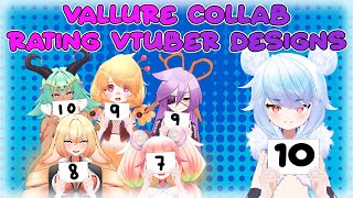 【VAllure Collab】Rating Vtuber Designs!【VAllure】