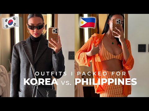 OUTFITS I PACKED FOR VACATION | how i packed for cold AND hot weather!