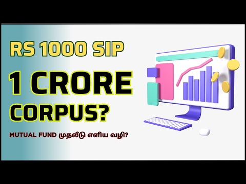 Rs.1000 SIP To 1 Crore Corpus? | Mutual Fund | Tamil | @CTA100