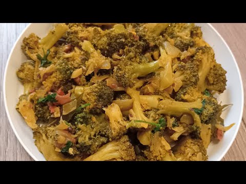 Broccoli Fry/ Simple Broccoli Recipes/ Side Dish For Rice, Chapati