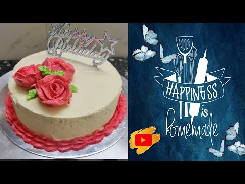 #shorts Buttercream cake without oven