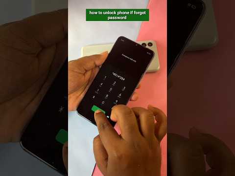 how to unlock phone if forgot password oppo vivo realme samsung mi by hard reset #shorts