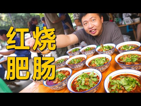 Eating Fat Intestines Like This Will Really Make Me Greedy! Sichuan's Super Popular Shop！