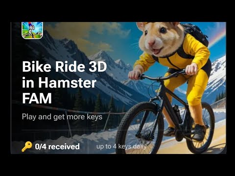 HAMSTER BIKE RIDE KEY CODE