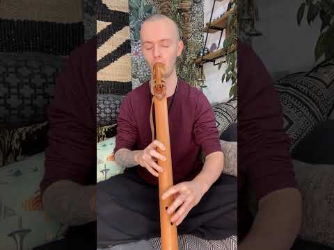 Dissolve Tension & Release Stress - A Peaceful Moment Flute Meditation #shorts