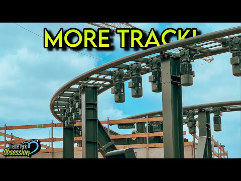 More Track Added to Fast & Furious Coaster, HHN Construction & More!