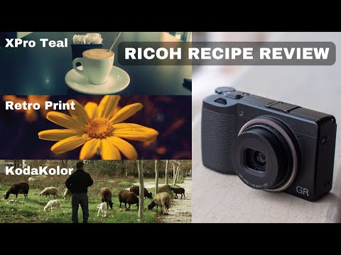 Ricoh Film Recipe Review - Xpro Teal, KodaKolor, and Retro Print