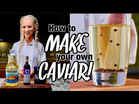 MasterChef Contestant Demonstrates How to Make Your Own CAVIAR!