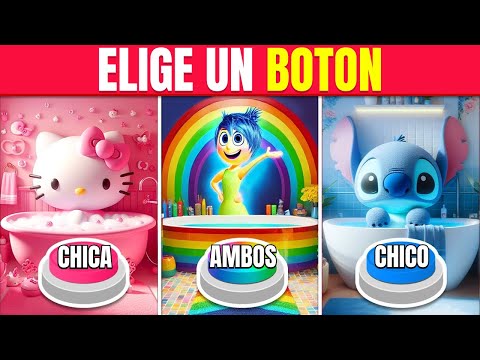 Elige un Boton | Edicion CHICO o CHICA o AMBOS💙🎀🌈