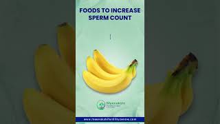 Foods to increase sperm count