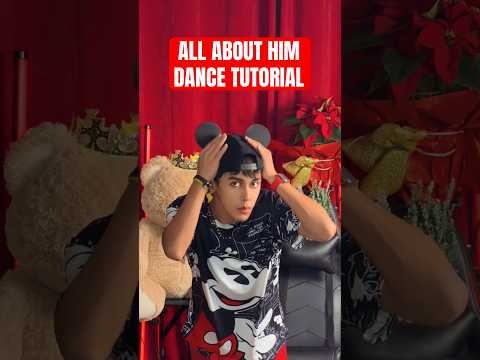 AUBURN - ALL ABOUT HIM DANCE TUTORIAL (SPED UP VERSION) #dancetutorial #shorts