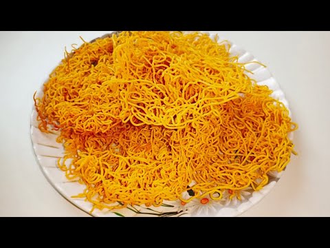 👉ದೀಪಾವಳಿ ಸ್ಕ್ಯಾಕ್ಸ್ ರೆಸಿಪಿ | ಗರಿಗರಿ ಖಾರ ಸೇವ್|👌Crispy khara sev |Diwali recipes |khara sev recipe ||