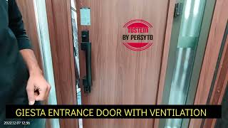 Giesta Entrance door #TOSTEM #TOSTEMBYPERSYTO