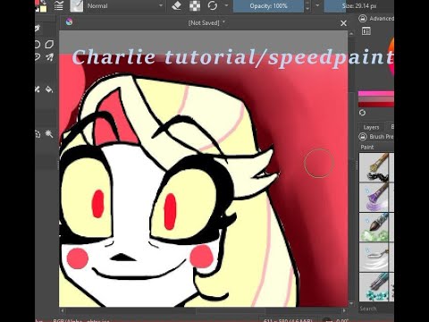 Charlie Morningstar Speedpaint or Tutorial