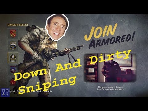 Getting Down and Dirty tonight With LMG and Snipers! (Call of Duty: ww2 Gameplay Live Stream)