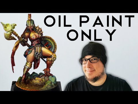 How to use oil paint on miniatures - Kingdom Death