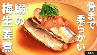 【鰯レシピ】さっぱり美味しい！鰯の梅生姜煮