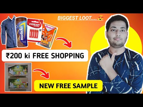 New Free Loot | ₹200 free shopping | free products | free sample products today | meesho sale today