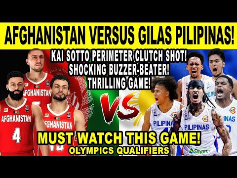 GILAS PILIPINAS vs AFGHANISTAN - Tim Cone Paborito niya si Kai Sotto! FIBA Qualifiers 2k