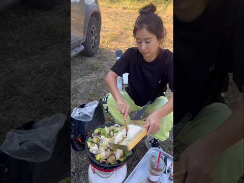 차박《노지캠핑》캠핑가면 생각나는 ?뭘먹으가?  #캠핑 #camping