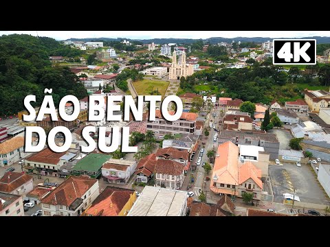 SÃO BENTO DO SUL VISTA DE CIMA  |  4K