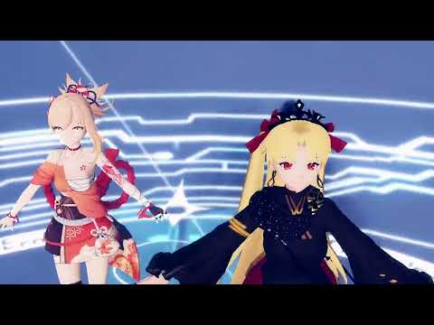 【MMD】推し達に踊ってもらいました【JUMP UP】+α