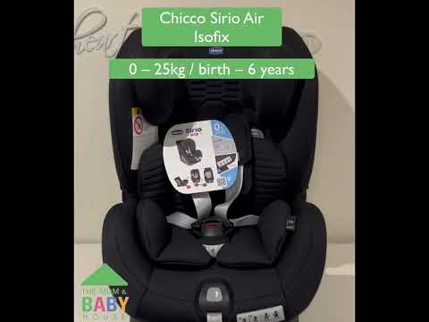 Chicco Sirio 012 Air VS Chicco Akita Fix Car Seat