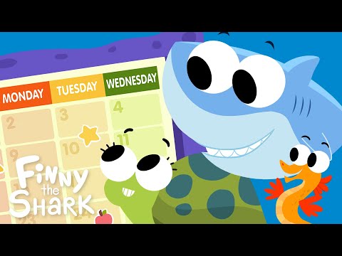 Days Of The Week | Kids Song | Finny The Shark