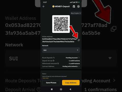 How To Withdraw your Memefi from OkX web3 To bybit exchange And How To deposit Sui To OkX web3