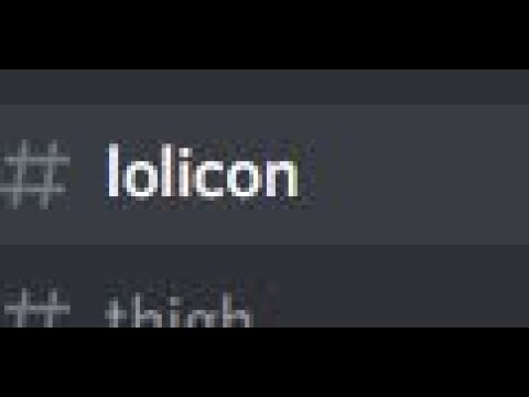 Whats in the lolicon channel?