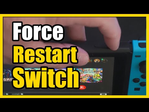 How to Fix Frozen Screen on Nintendo Switch (Force Restart)