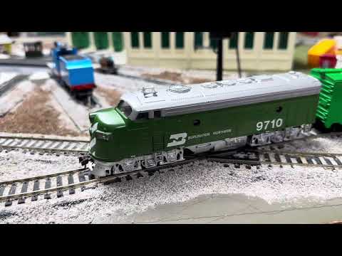 Used Train Haul for Piedmont Division Train Show