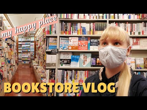 📚 BOOK SHOPPING VLOG / Come Book Shopping With Me in Japan / Japan Bookstore Vlog 🌞📖