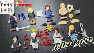 New Jujutsu Kaisen Lego Minifigures Unofficial By WM Blocks WM6201 | Itadori Yuji | Gojo Satoru