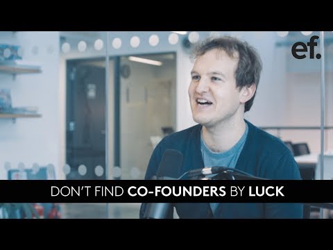 Smart Entrepreneurs Don't Find Co-Founders By Luck - Matt Clifford - Episode #0