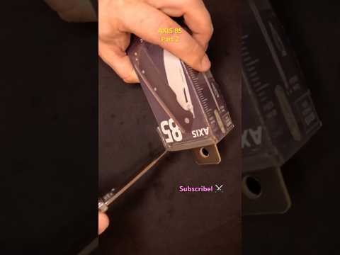 Unboxing the Solognac V2 GRIP Axis 85 Folding Knife – 8.5 cm Part 2 #FoldingKnife #OutdoorGear