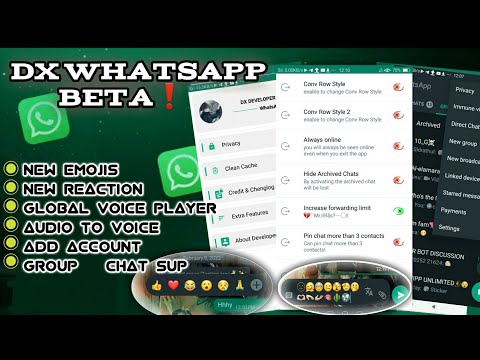 Nova Beta whatsapp❗| New Emoji || All Privacy || Audio to voice || Primary WhatsApp || immune button