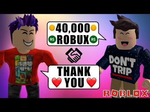 I GOT GIVEN 40,000 ROBUX IN ROBLOX PET SIMULATOR!