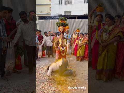 Bonam Rakesh Anna Mallanna Sigam at Hyderabad Bonalu 2024 #rakeshbonamanna #shorts