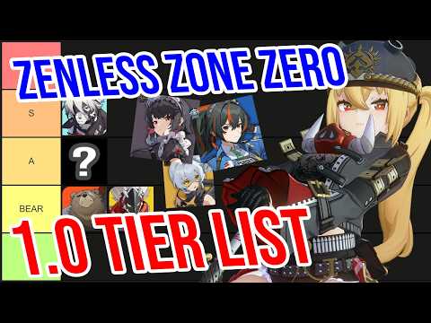 NEW ZENLESS ZONE ZERO TIER LIST! ⚠️IMPORTANT PLACEMENTS!⚠️