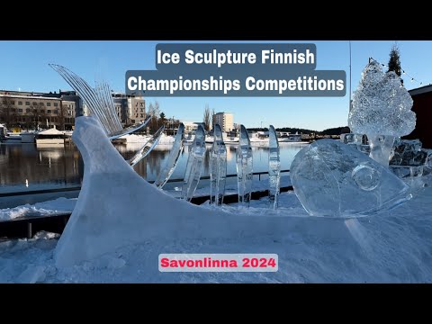 Jäänveiston SM Kilpailut Savonlinnassa 2024 🇫🇮