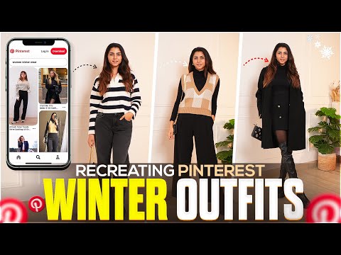 How to dress up in winters? | Winter Outfit Ideas! 🤍