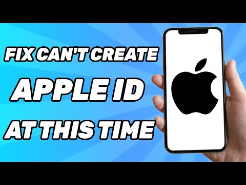 How to Fix Can't Create Apple ID at This Time