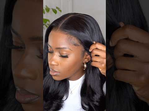 Super Realistic Closure Wig Install!😍Full Video Linked Above FT. @wigginshair3902  #wiginstall