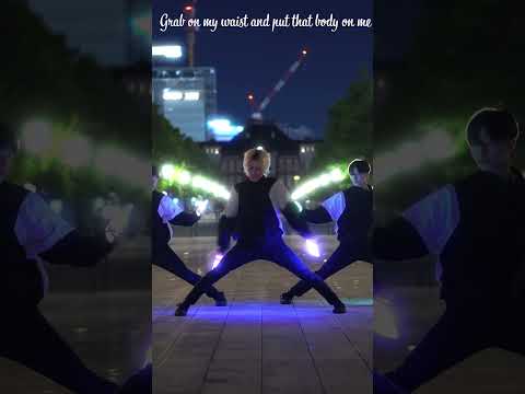 【Ed Sheeran】shape of you light dance performance✨ 【チャンゴ まお はる】 #shorts