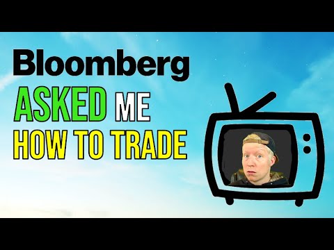 Bloomberg Interviewed ME About Day Trading Stocks